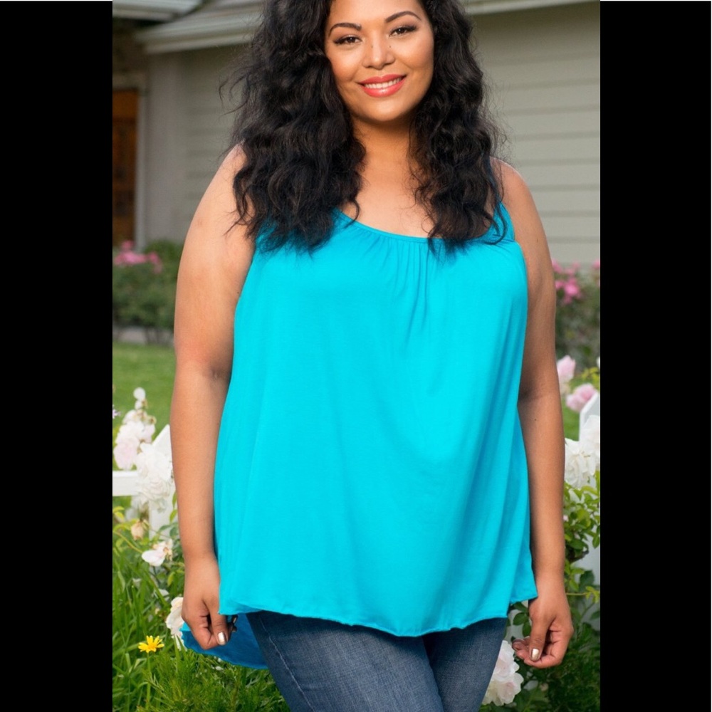 SWAK Turquoise Pretty Cami 1X